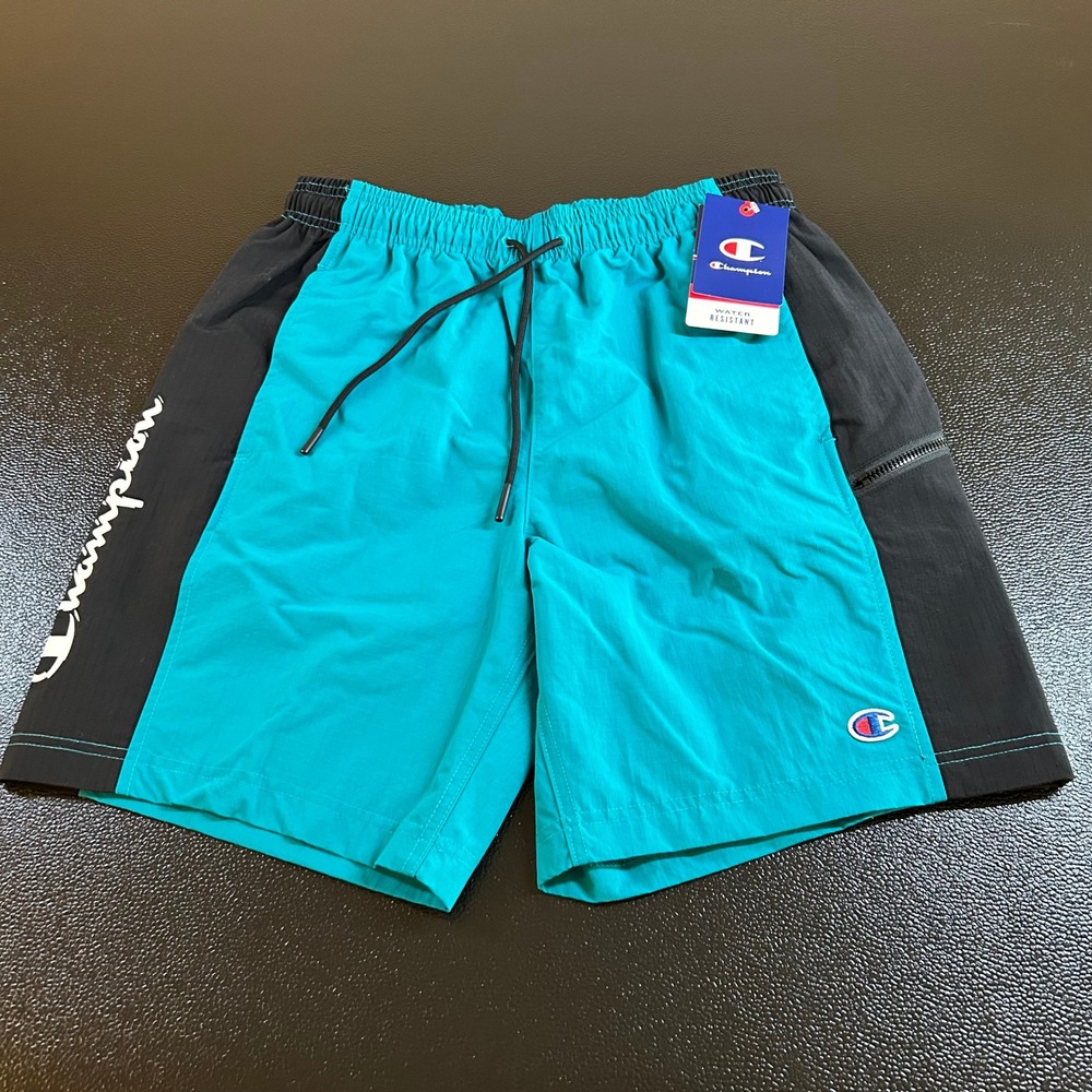Champion Hybrid Shorts Athletic Training Activewear Jungle Mint Mens Small‎ NWT